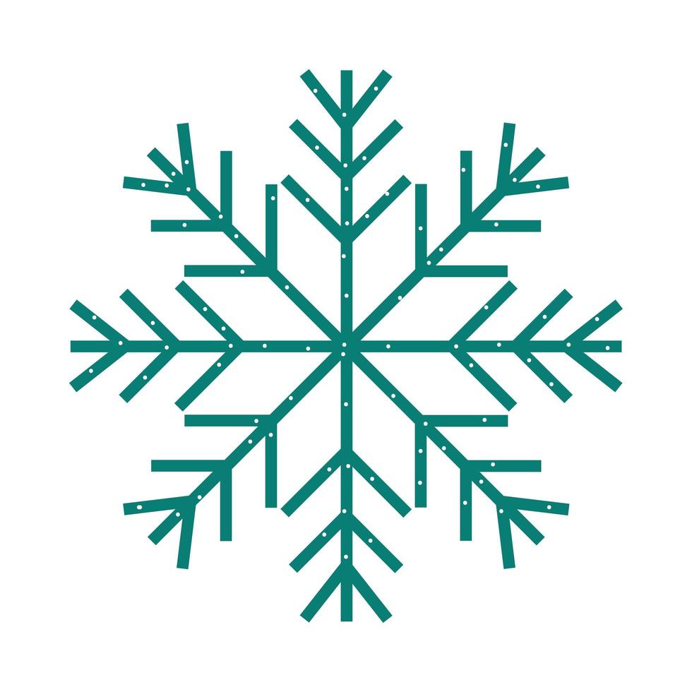 snowflake winter snow vector