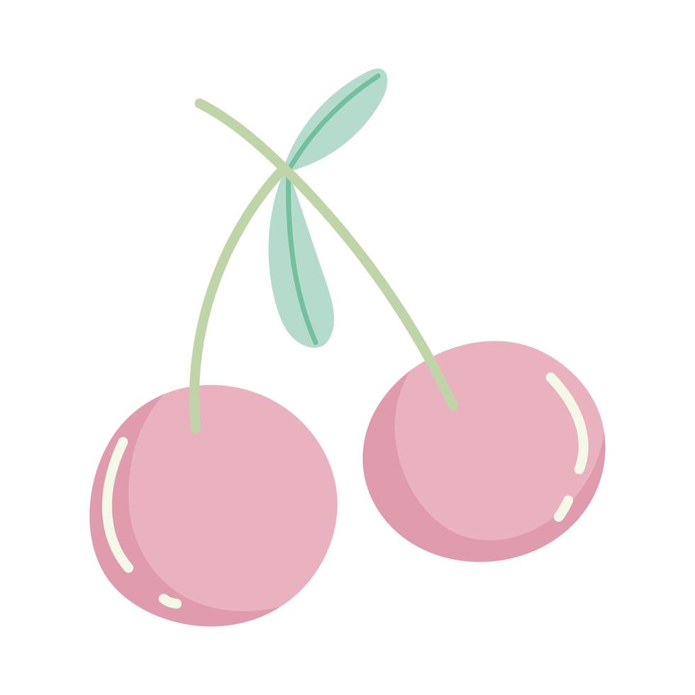 cherries fruit cartoon 6098917 Vector Art at Vecteezy