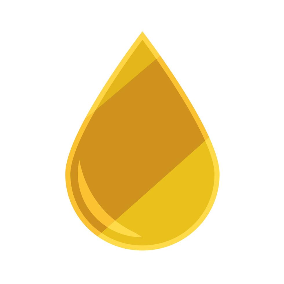 gota, líquido, icono vector