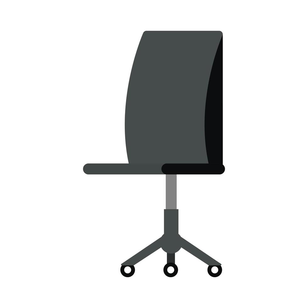 office chair equipment vector