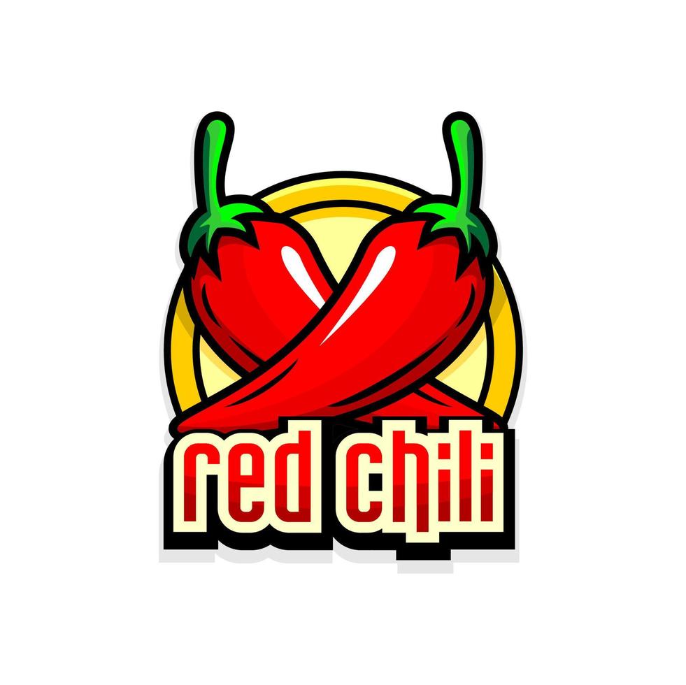 red chili design vector, cayenne pepper vector