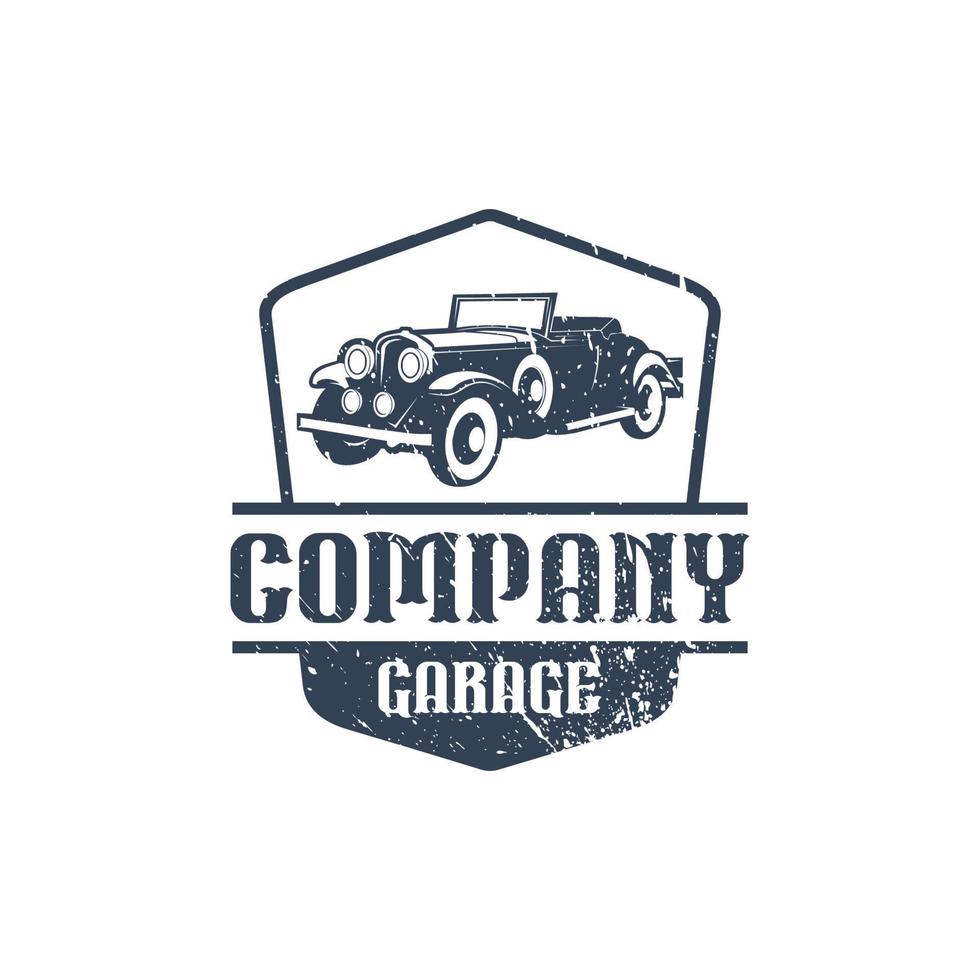 CLASSIC CAR GARAGE - LOGO DESIGN.eps vector