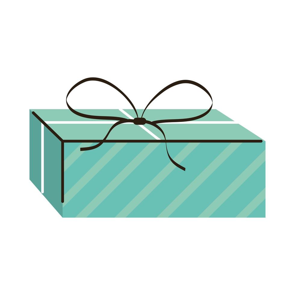 caja de regalo sorpresa vector
