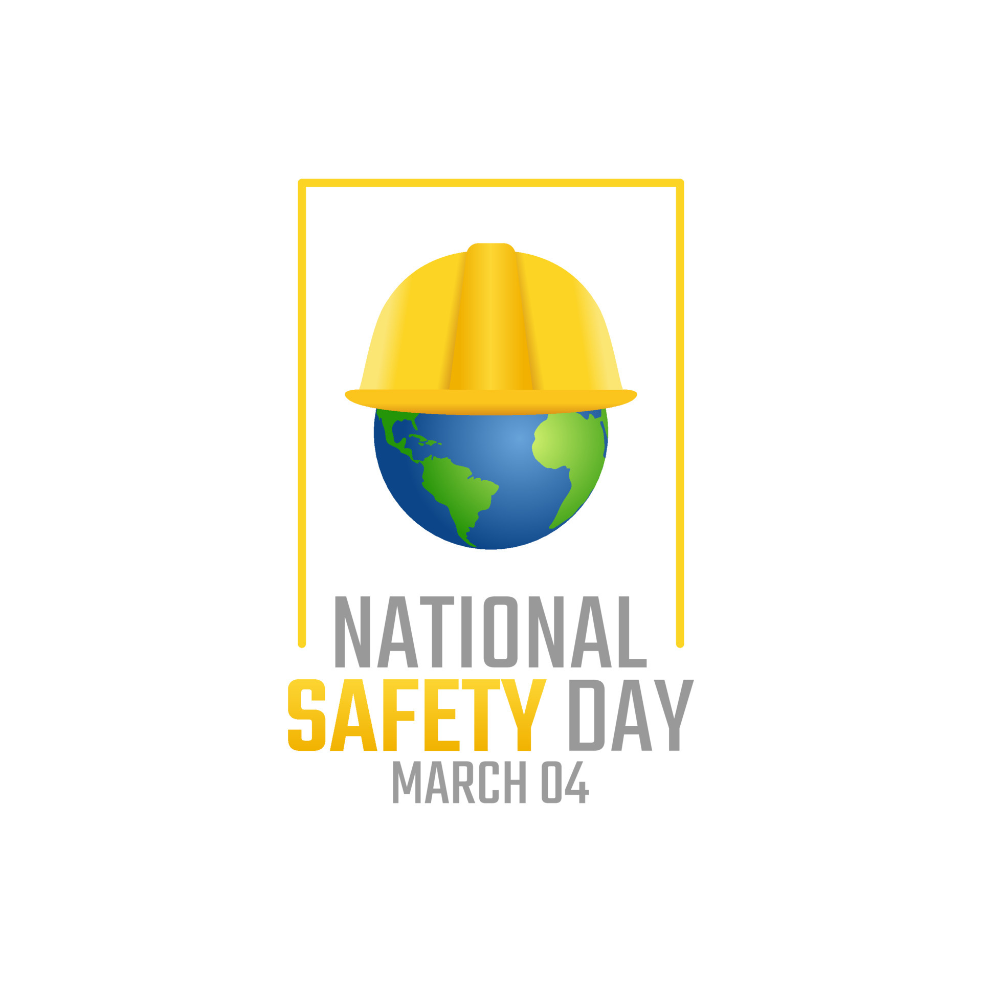 National Safety Day Vector Art, Icons, and Graphics for Free Download