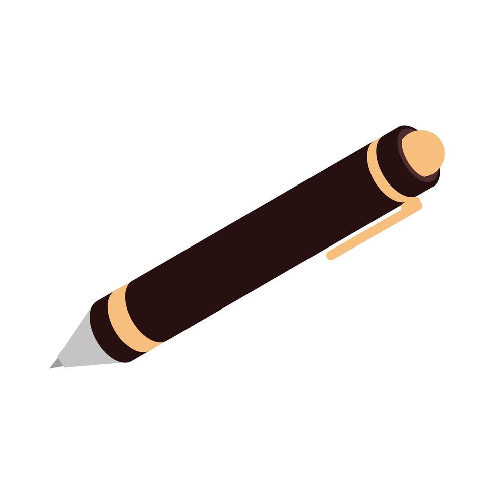 pluma escribir vector