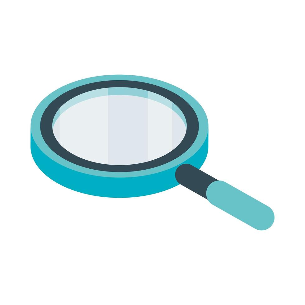 magnifying glass icon vector