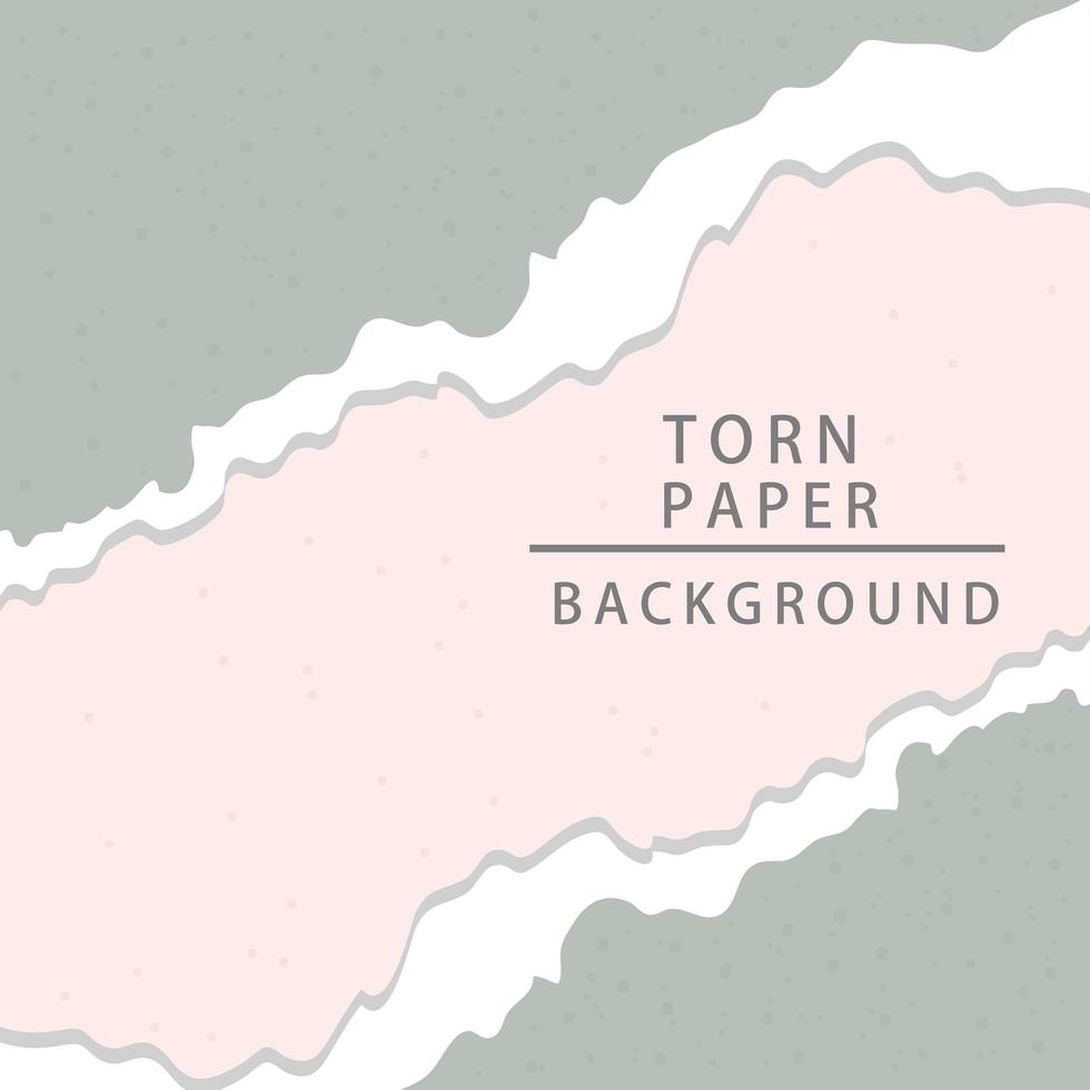 torn paper background style vector