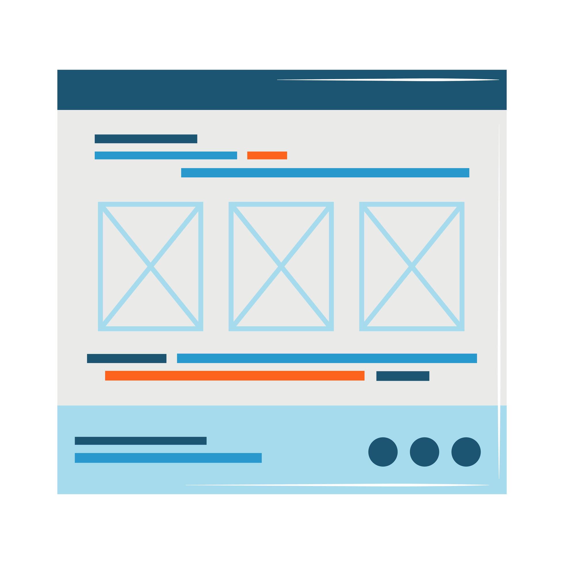 web development homepage 6100419 Vector Art at Vecteezy