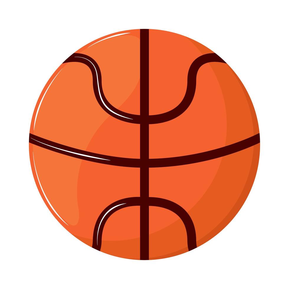 basketball ball icon vector