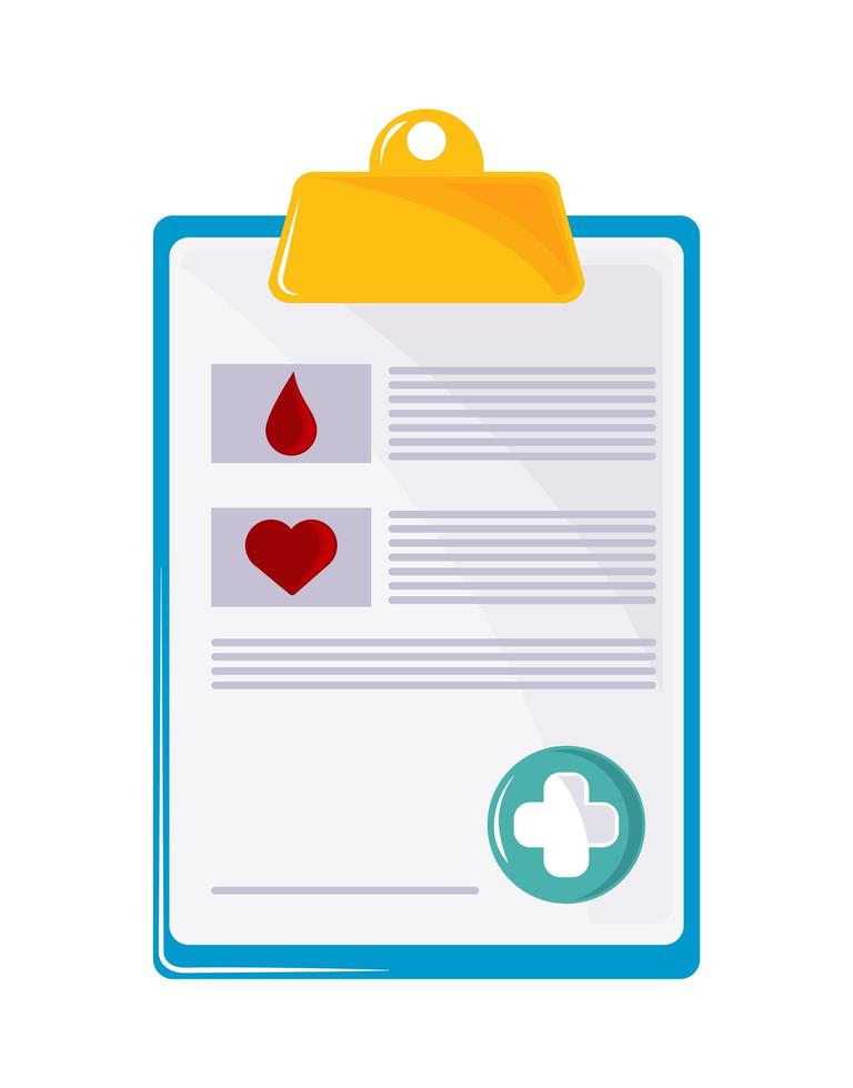 medical blood donation vector
