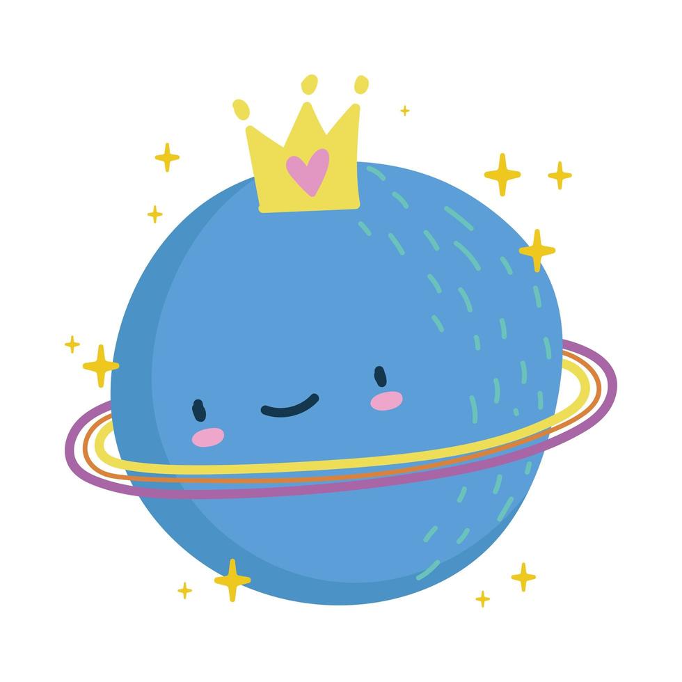 Kid Illustration planet vector