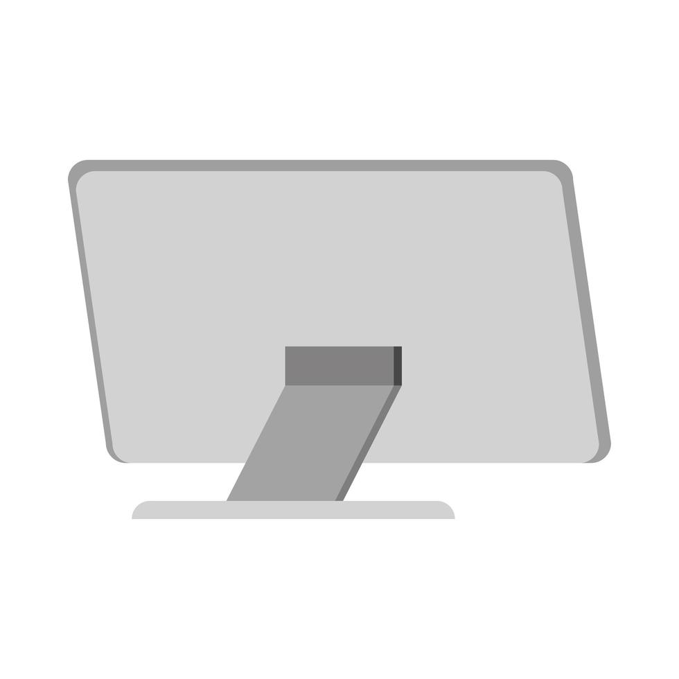 computer monitor device vector