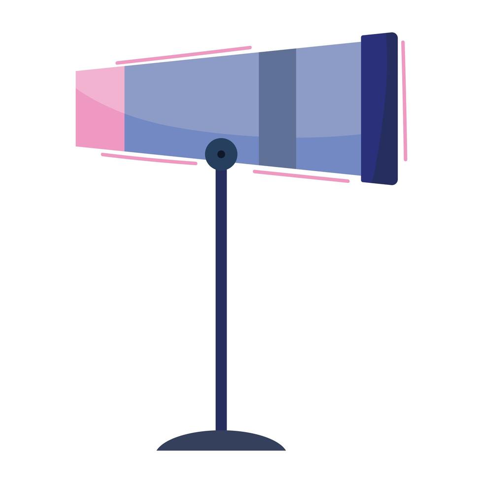 megaphone equipment icon vector