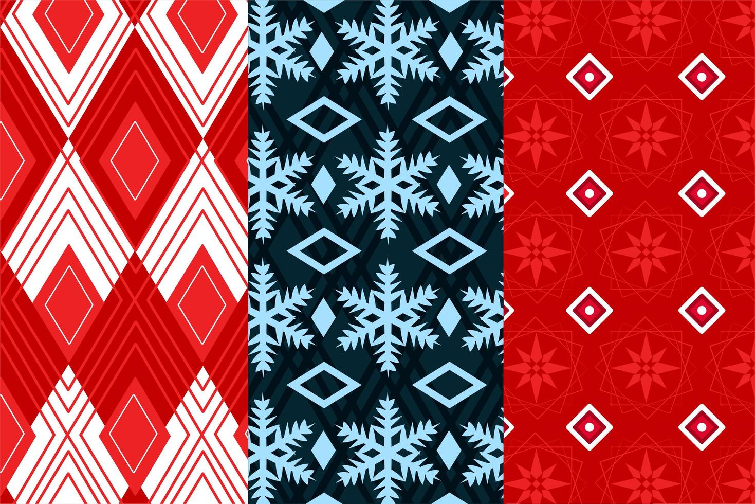 giftwrap background collection vector