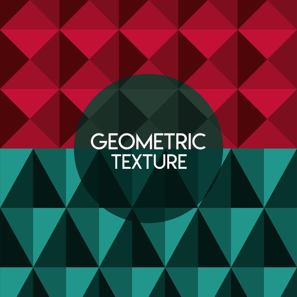 etiqueta de textura geométrica vector