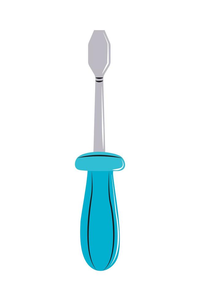 screwdriver tool icon vector