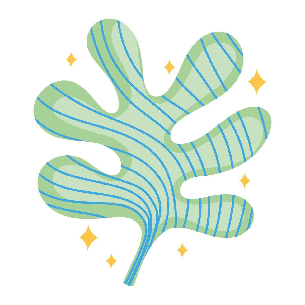 naturaleza de hoja verde vector