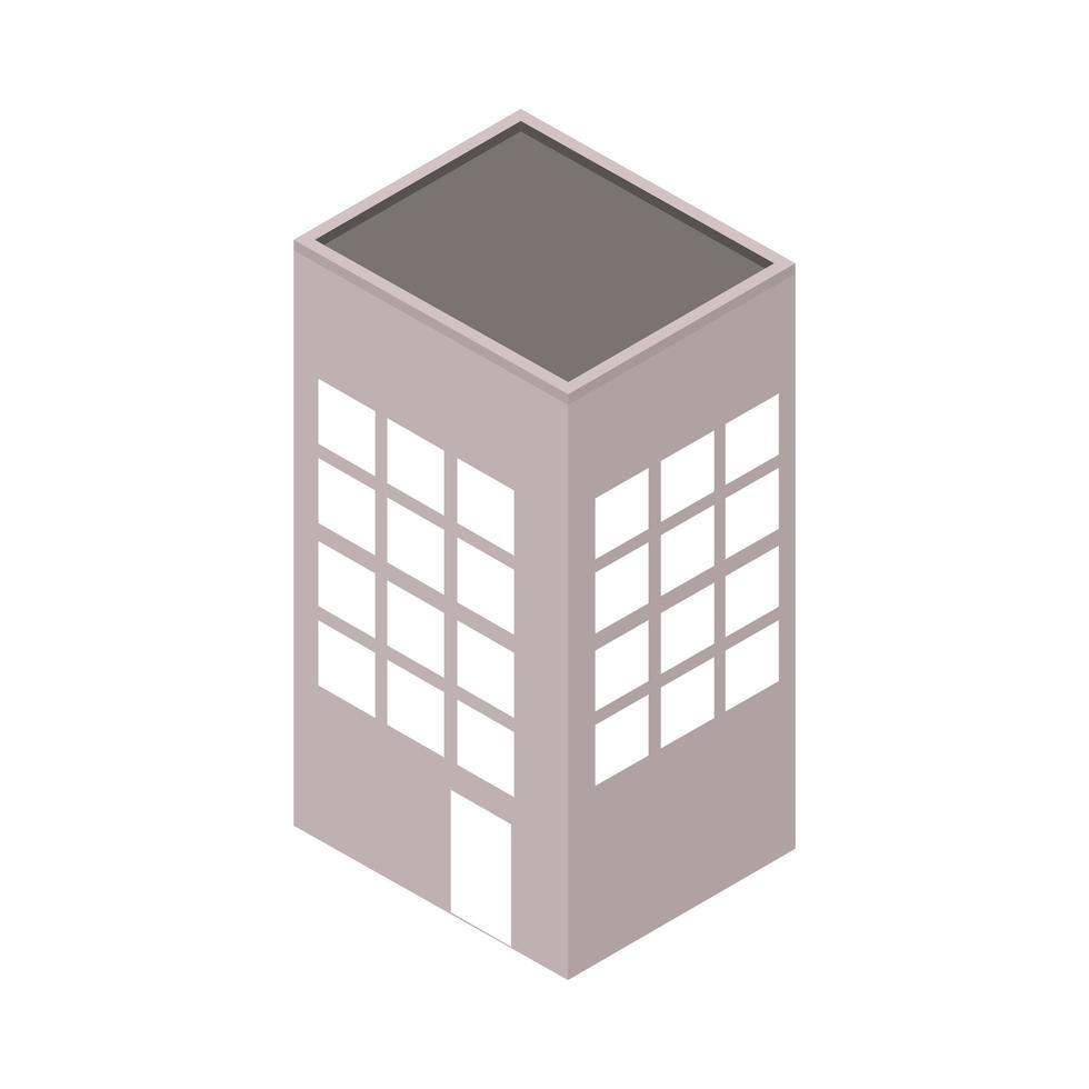 building structure icon vector