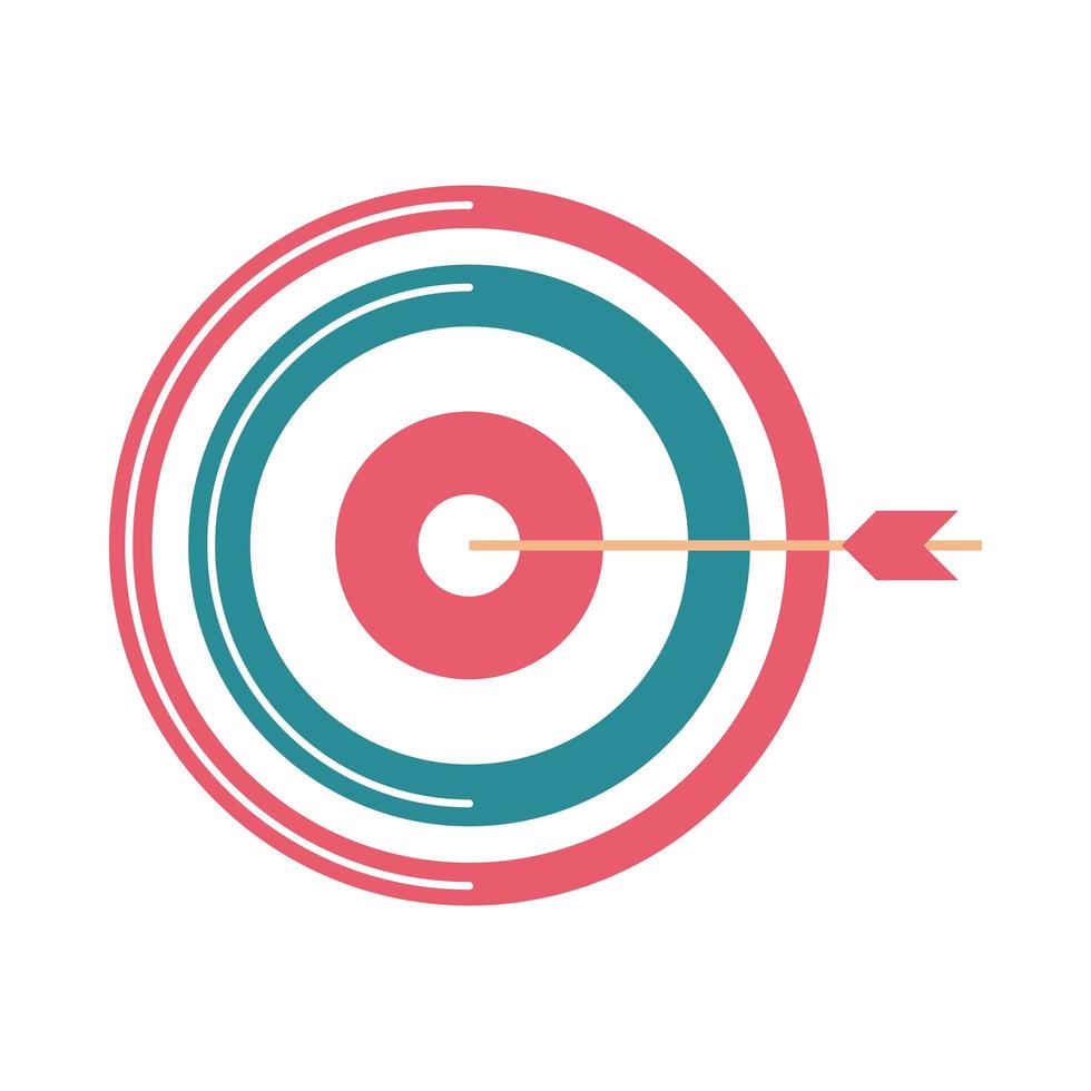 target and arrow vector