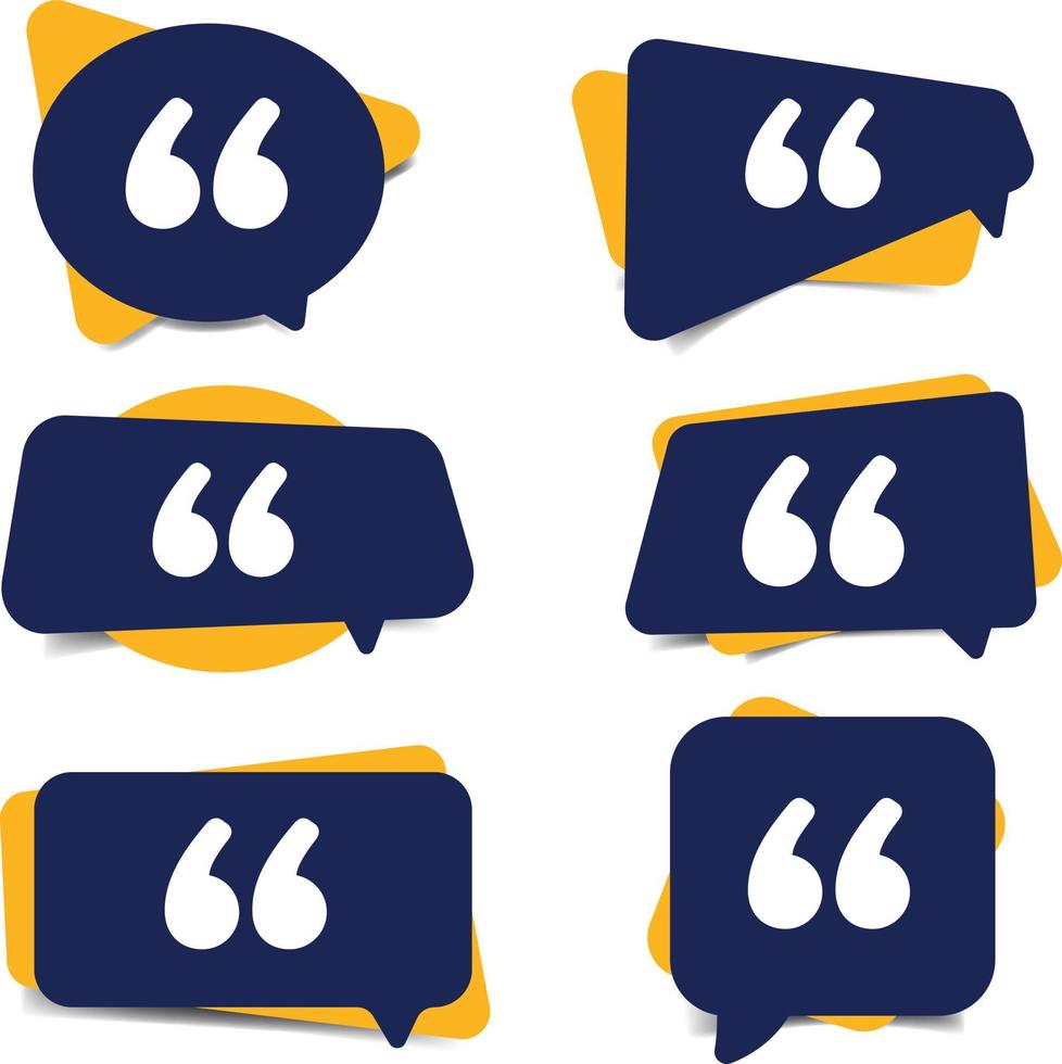 chat box Blue yellow background White vector