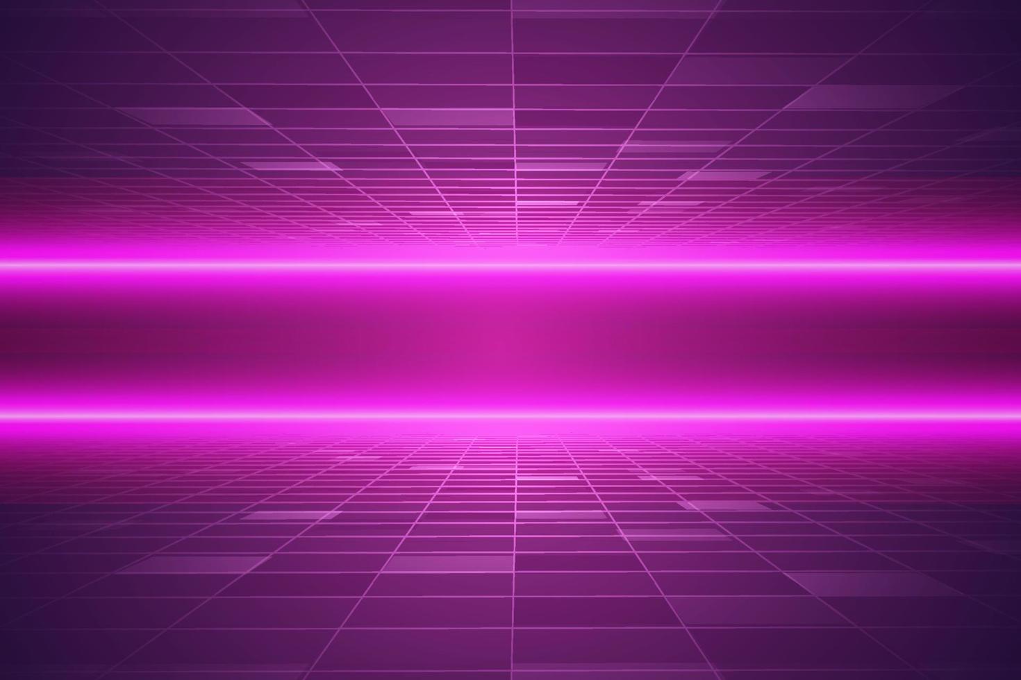 metaverse purple technology background template vector