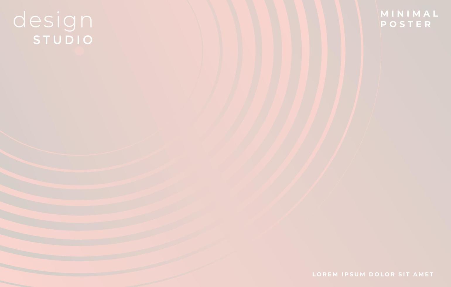 cover page design with curve line pattern background vector