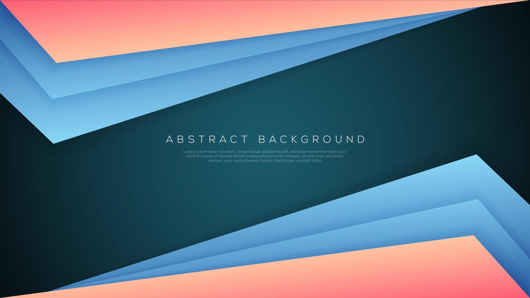 Vector abstract background with soft gradient color and dynamic shadow on background. Vector background for wallpaper. Eps 10