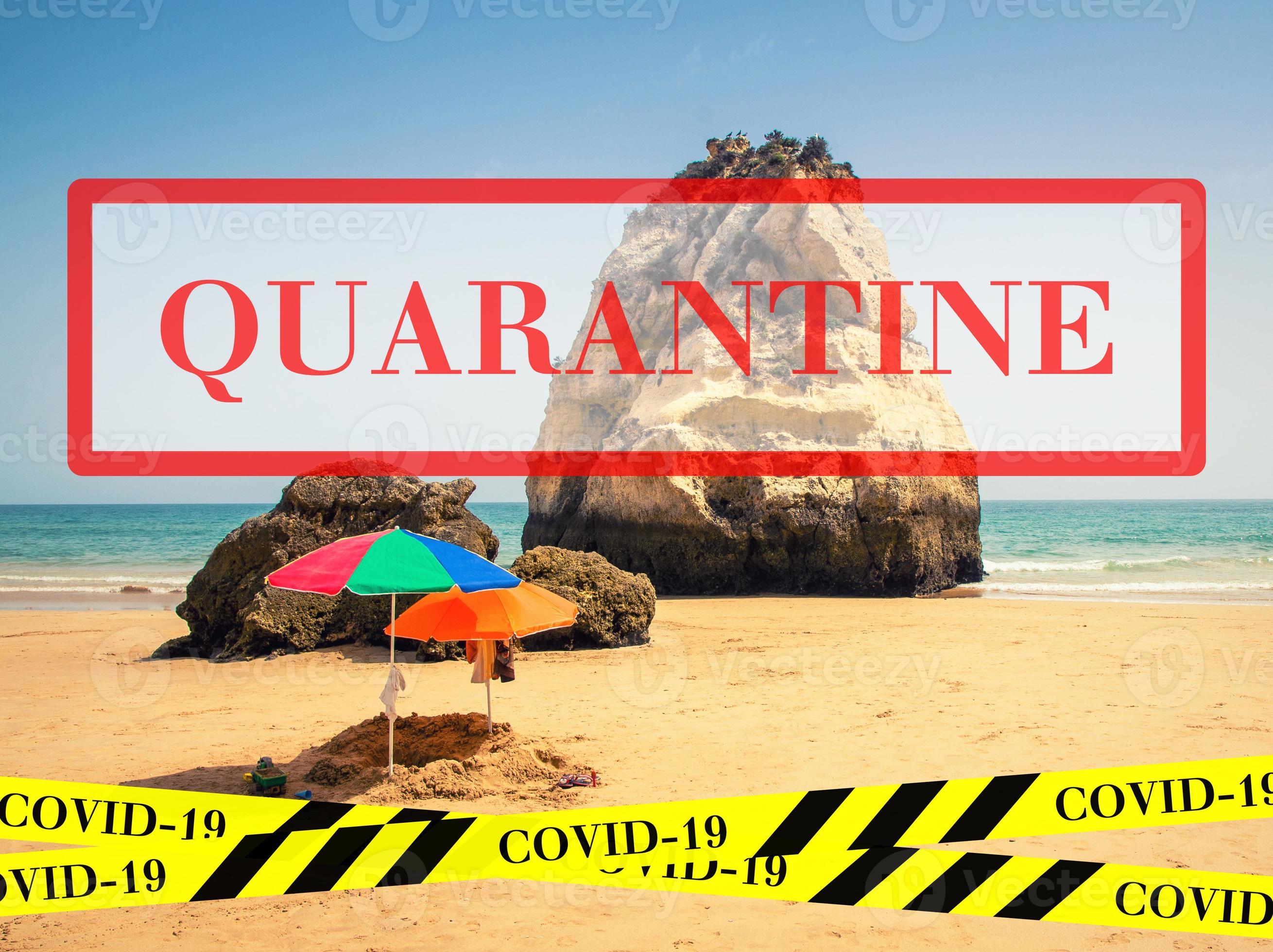 Quarantine in Portugal. No travel and lockdown concept. 6107040 Stock