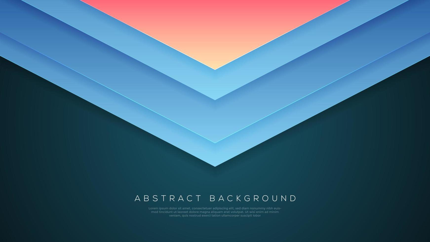 Vector abstract background with soft gradient color and dynamic shadow on background. Vector background for wallpaper. Eps 10