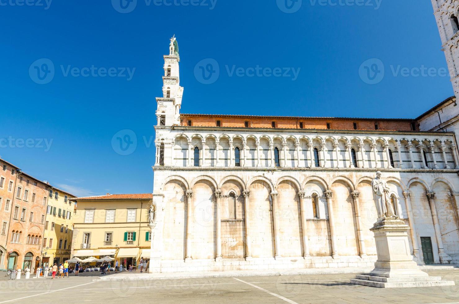 Chiesa di San Michele in Foro St Michael Roman Catholic church basilica on Piazza San Michele square photo