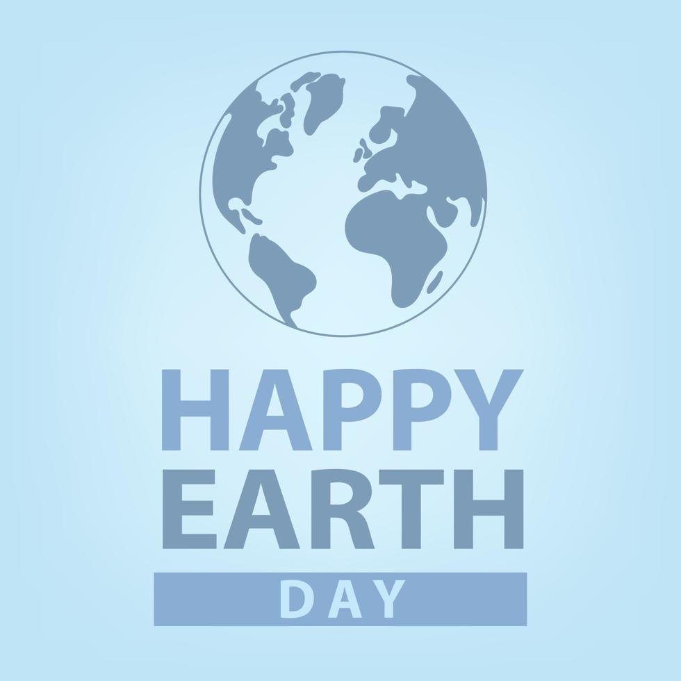 Happy Earth Day vector