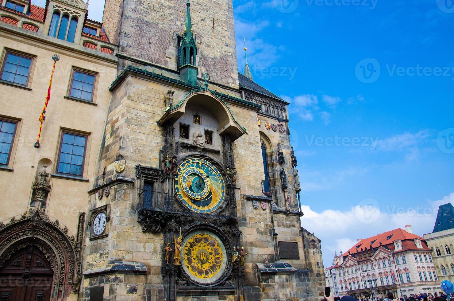 Old Town Hall and Astronomical Clock, Prague, Czech Republic photo