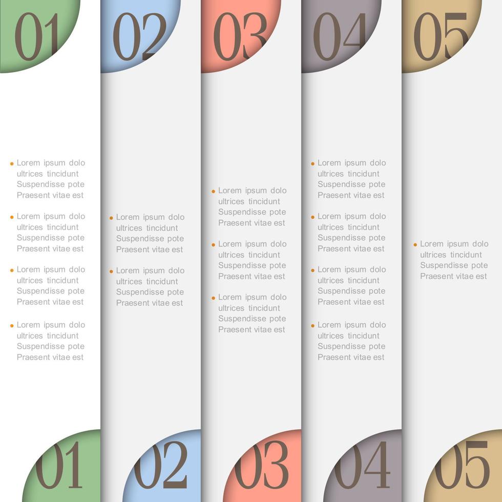 Creative design template vector