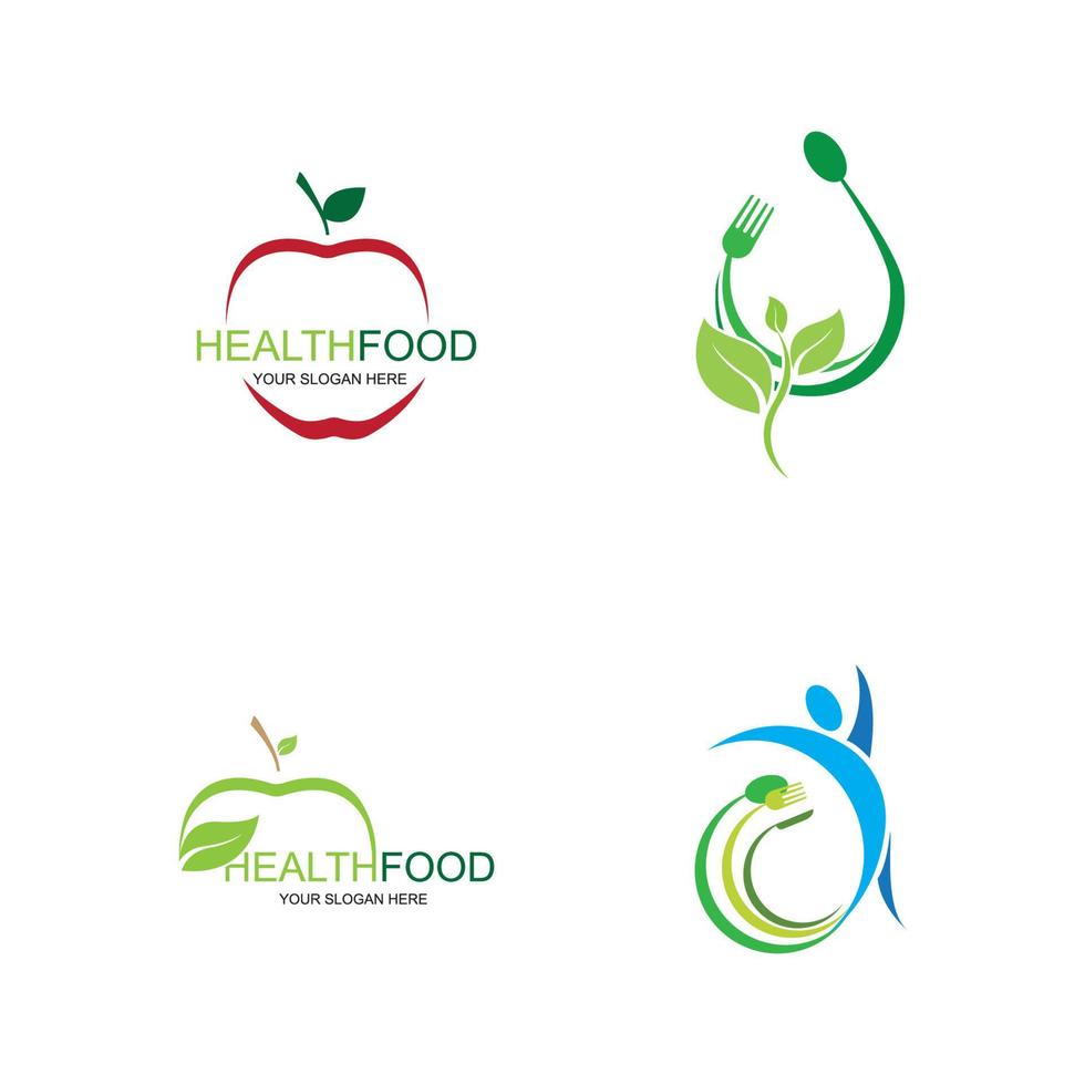 healthy food nature vector