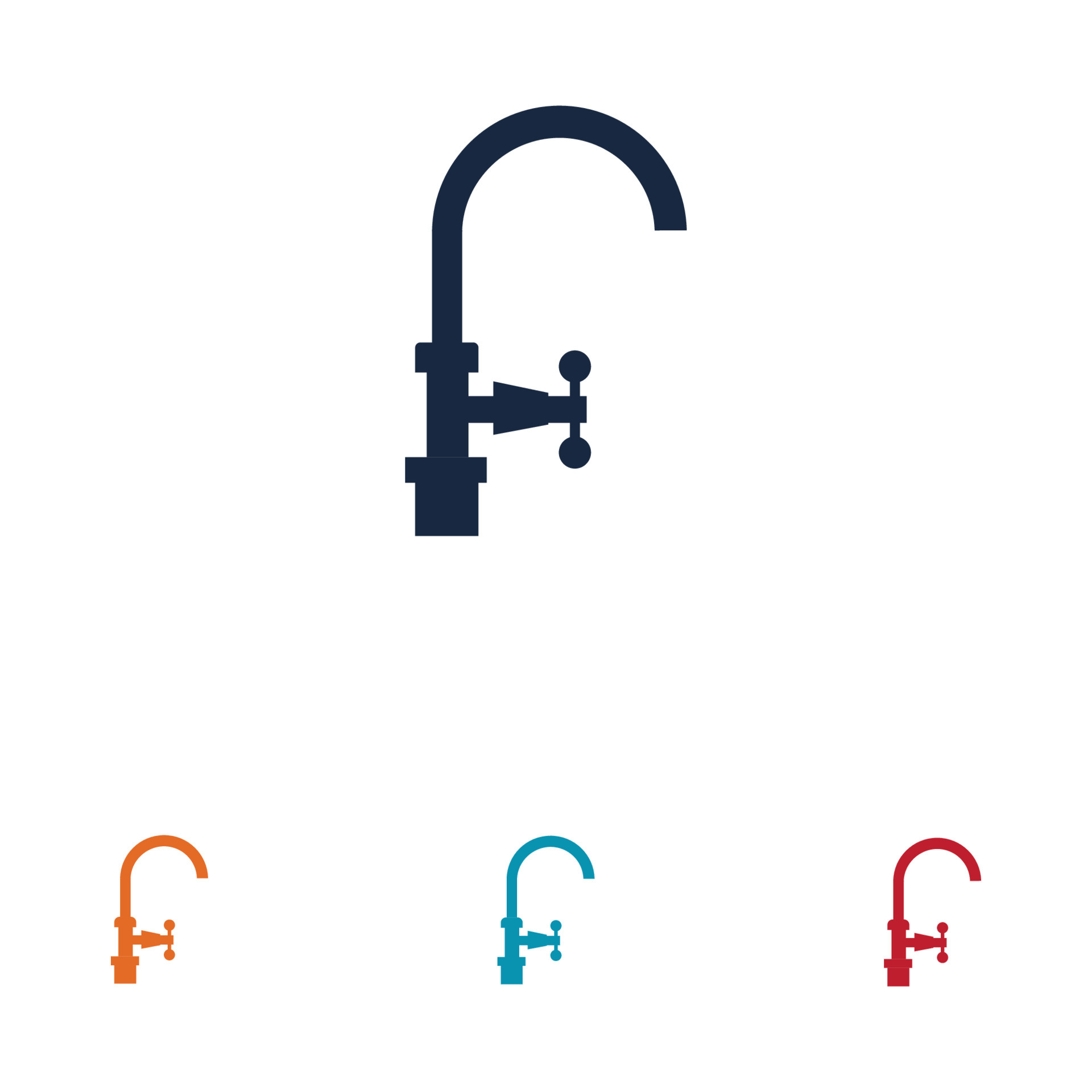 faucets logo vector 6111222 Vector Art at Vecteezy