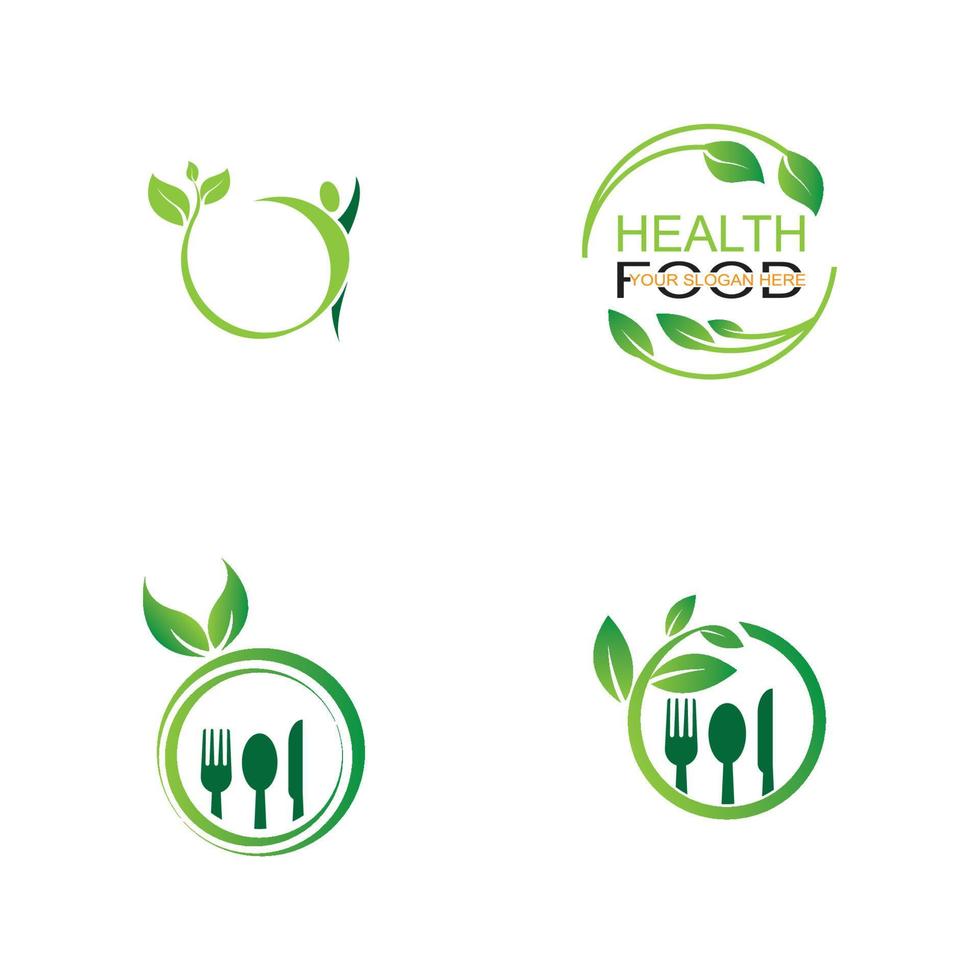 healthy food nature vector