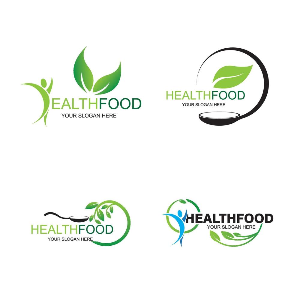 healthy food nature vector