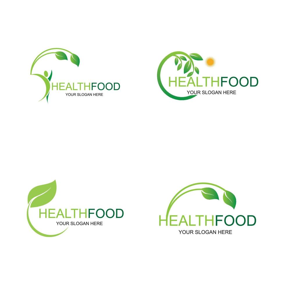healthy food nature vector
