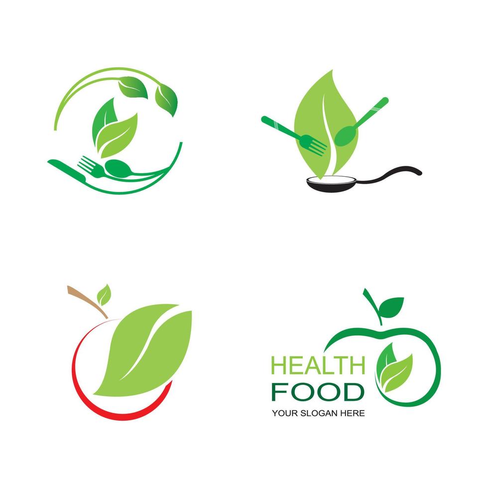 healthy food nature vector