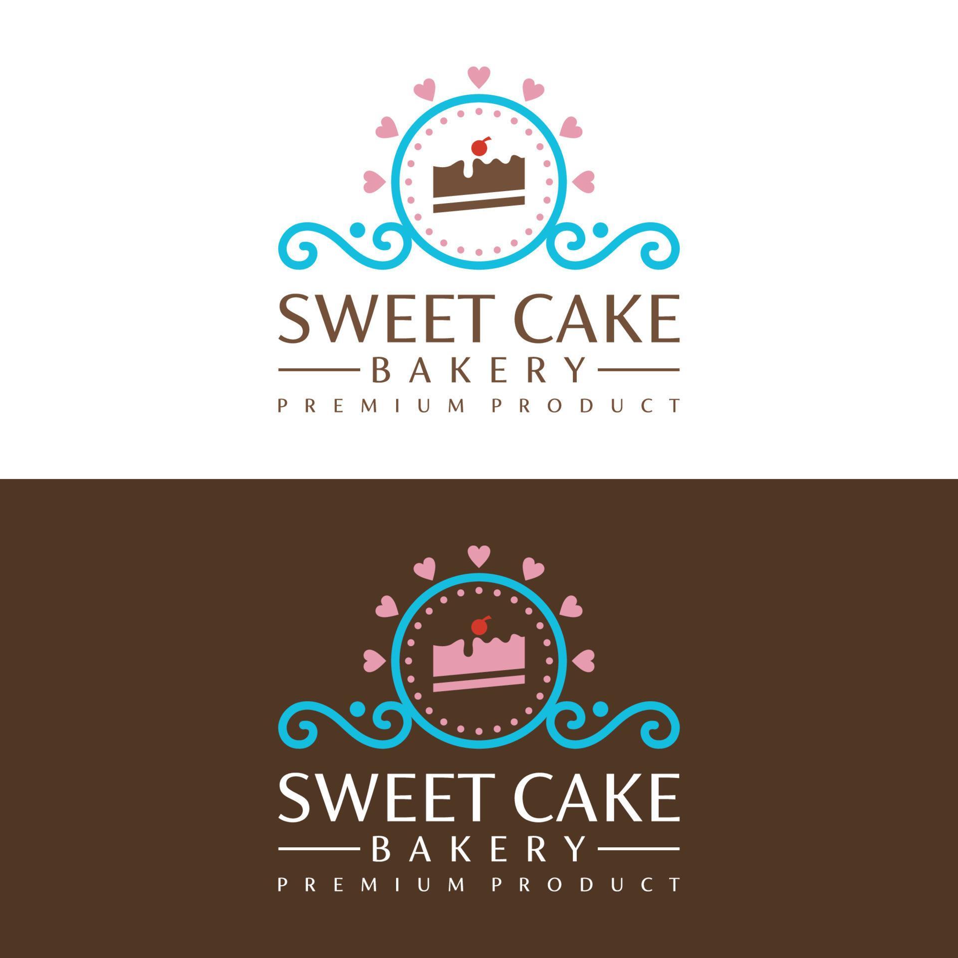 Cake Logo Design Template Download 6111528 Vector Art at Vecteezy