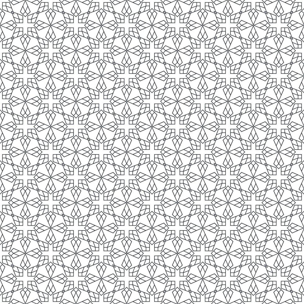 Mandala Vintage pattern graphic design  Seamless geometric ornamental vector pattern vector in illustration