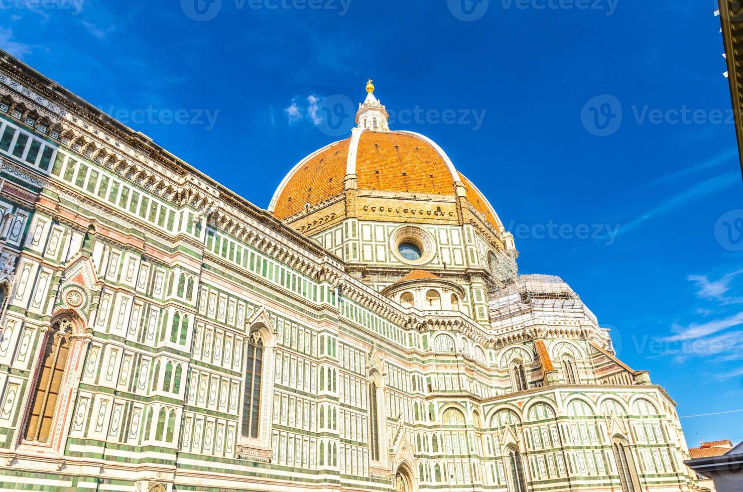 cúpula del duomo de florencia, cattedrale di santa maria del fiore, basílica de santa maría de la catedral de flores foto