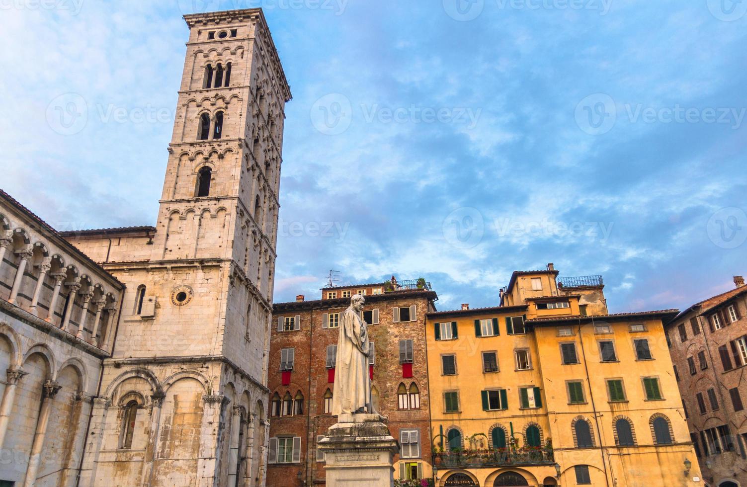 Chiesa di San Michele in Foro St Michael Roman Catholic church basilica on Piazza San Michele square photo