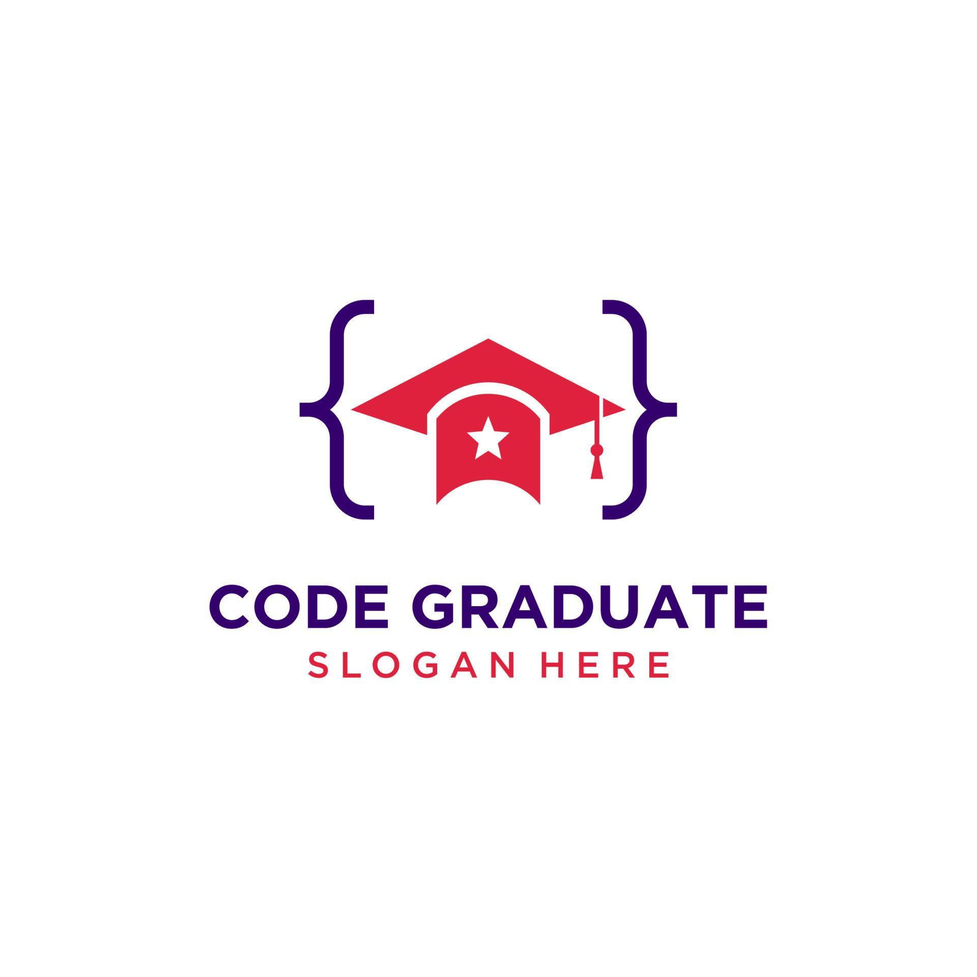 Learn code vector logo template with program symbol. Suitable for ...
