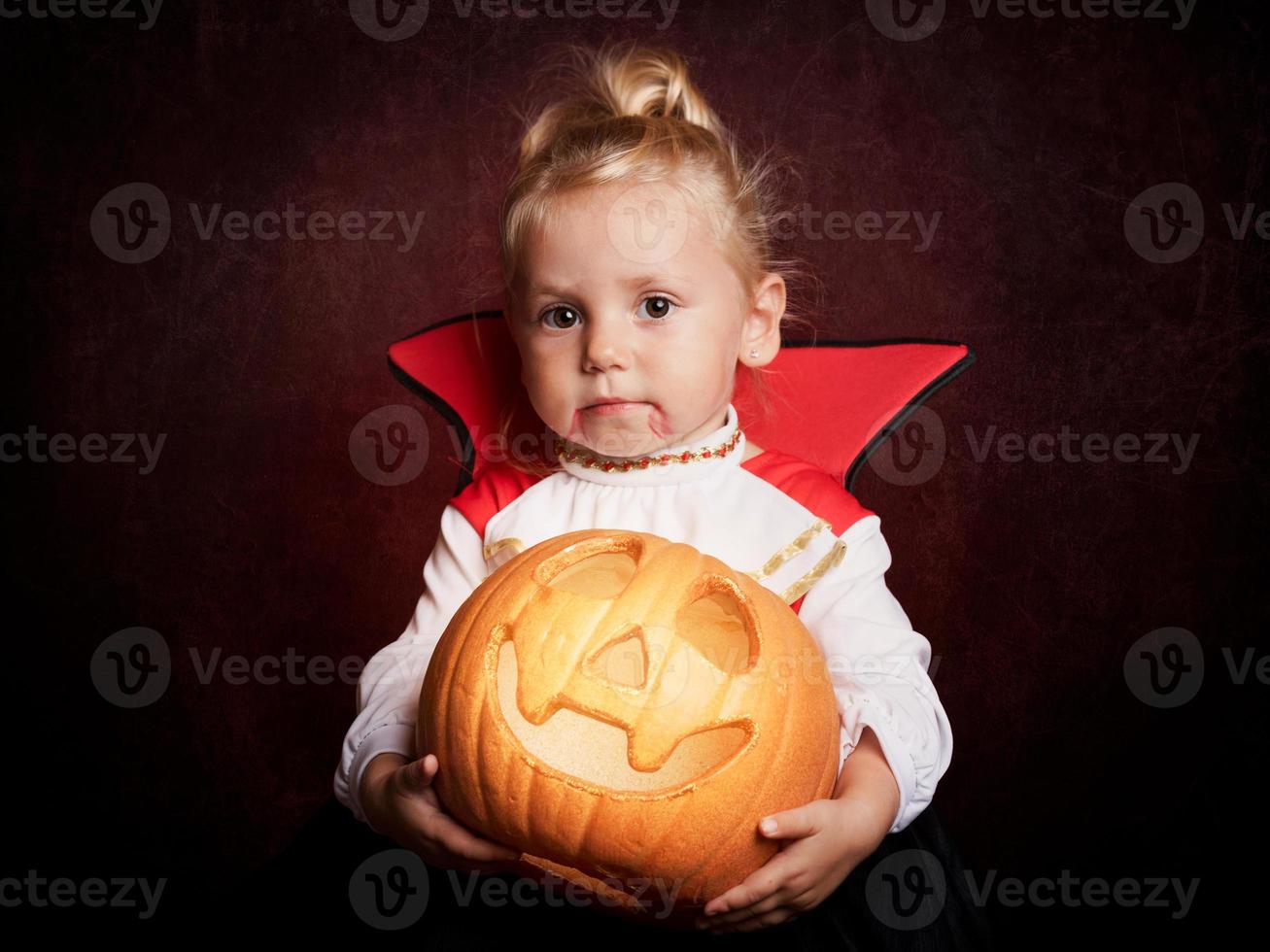 baby in halloween photo