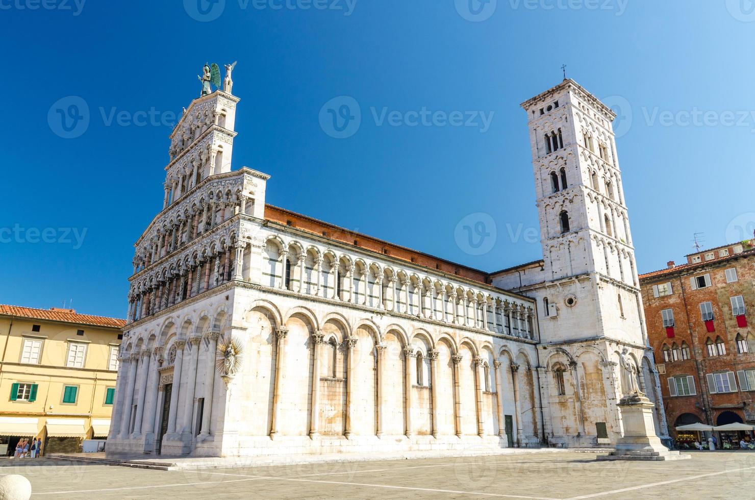 Chiesa di San Michele in Foro St Michael Roman Catholic church basilica on Piazza San Michele square photo