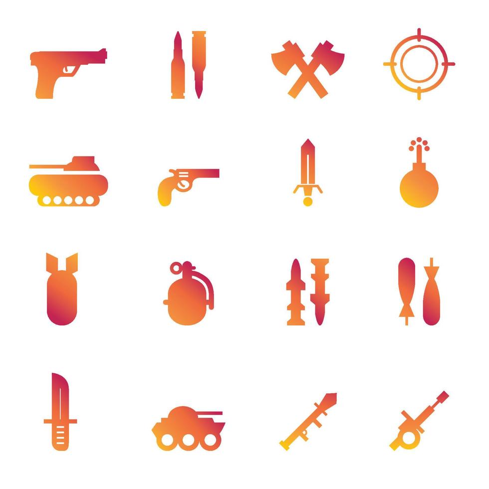 weapon icon vector design