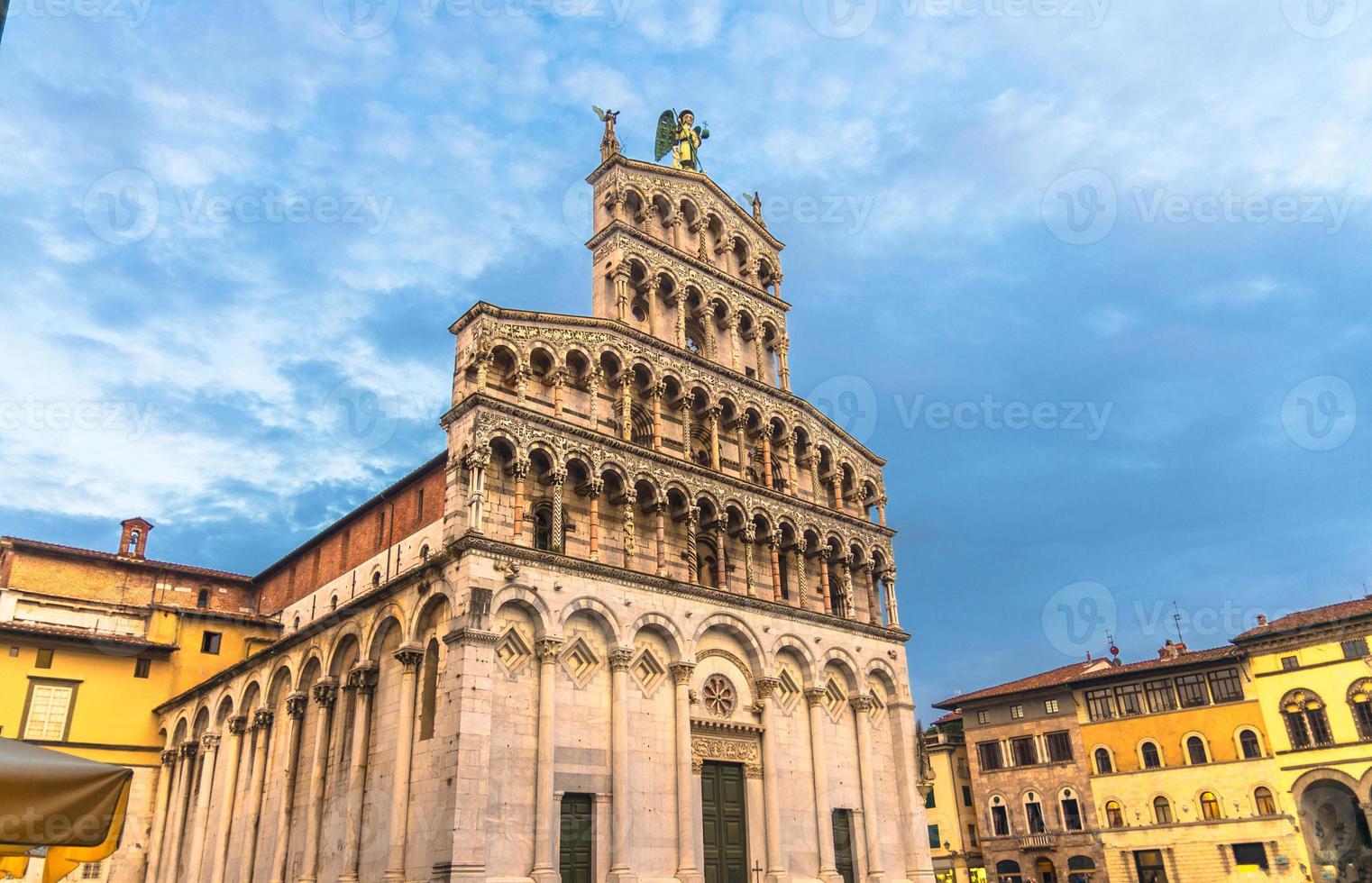 Chiesa di San Michele in Foro St Michael Roman Catholic church basilica on Piazza San Michele square photo