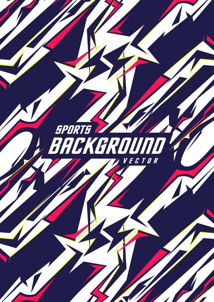 Background pattern for sports jerseys, racing jerseys, running shirts, lightning-style polo shirts. vector