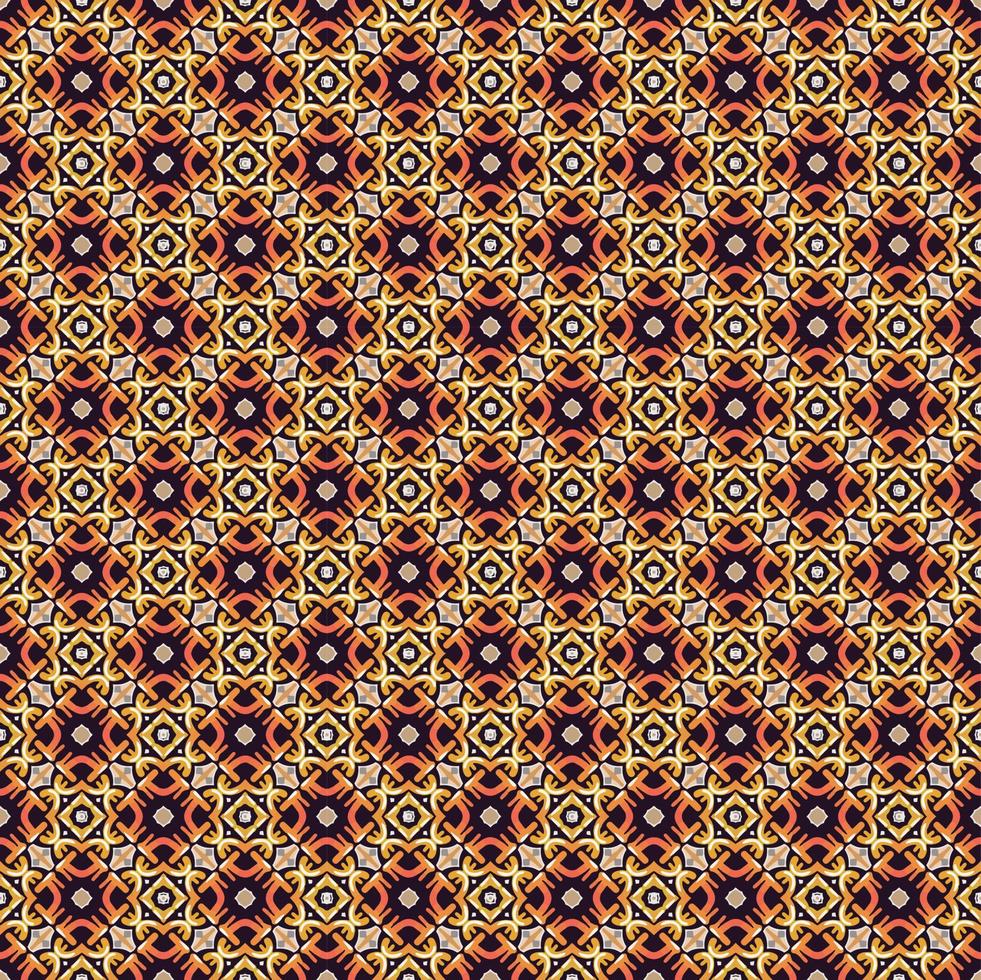 Orange and yellow color seamless pattern texture and template. Multicolored. Colorful ornamental graphic design. vector